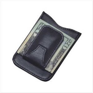 CLeather Money Clip Wallet - Click To Enlarge