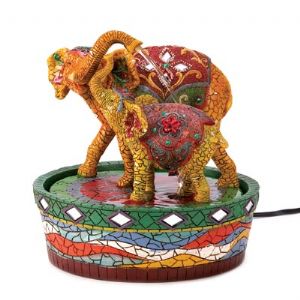 CJoyful Elephant Fountain - Click To Enlarge