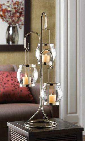 CHanging Bulbs Candleholder - Click To Enlarge