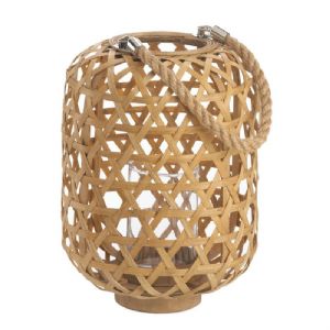 CBamboo Woven Lantern - Large - Click To Enlarge