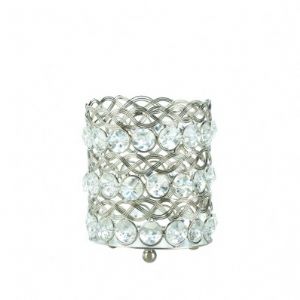 CETERNITY SMALL GLASS CANDLE HOLDER - Click To Enlarge