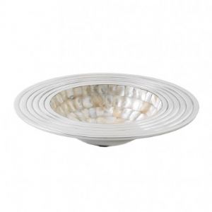 CMOTHER OF PEARL MOSAIC BOWL - Click To Enlarge