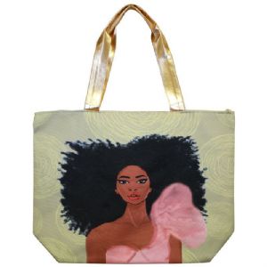 CStrong Girl - canvas handbag - Click To Enlarge