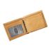 John 3:16 in Tan Leather Wallet in Tin - Click To Enlarge