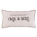 Better Together - Mr. & Mrs. Rectangular Pillow