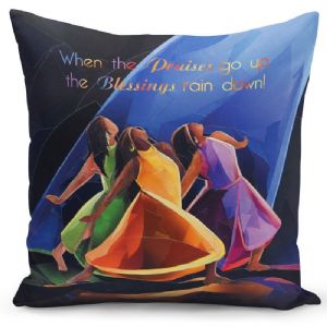 CPC - Praises Go Up Pillow Cover - Click To Enlarge